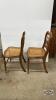 (2) CANE BOTTOM DINNING ROOM CHAIRS - 3
