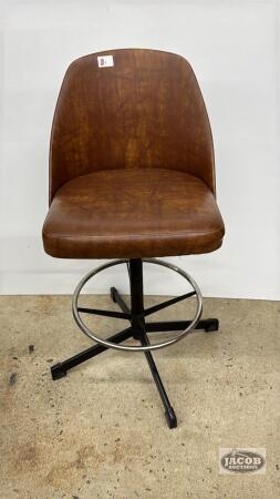 VINYL SWIVAL BAR STOOL