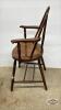 SPINDLE BACK WOODEN ARM CHAIR - 3