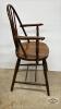 SPINDLE BACK WOODEN ARM CHAIR - 5