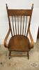 LARGE PRESS BACK ARM CHAIR - 2