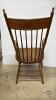 LARGE PRESS BACK ARM CHAIR - 4