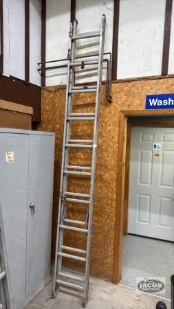 18FT ALUMINUM EXTENSION LADDER