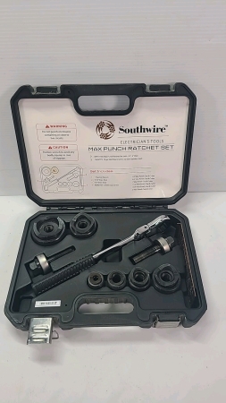 Southwire Electrician's Max Punch Ratchet Set