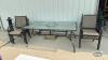 PATIO TABLE AND CHAIR SET - 2