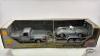 GMC TRUCK PULLING TRAILER WITH 1967 CORVETTE - 2