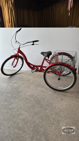 SCHWINN ADULTS TRICYCLE WITH BASKET