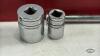 ASSORTED 1/2IN DRIVE SOCKET LOT - 5
