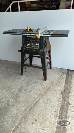 10IN MASTERCRAFT TABLE SAW