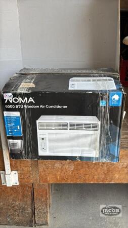 NOMA 6000 BTU WINDOW AIR CONDITIONER