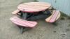 COMPOSITE PICNIC TABLE - 4