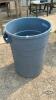 RUBBERMAID 28IN DEEP GARBAGE CAN