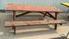 WOODEN PICNIC TABLE - 2