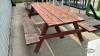 WOODEN PICNIC TABLE - 3