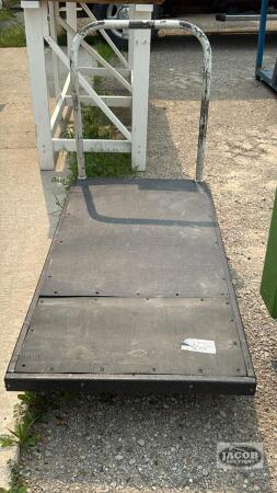 PLASTIC AND METAL CART