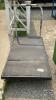 PLASTIC AND METAL CART