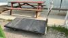 PLASTIC AND METAL CART - 3