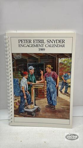 1989 PETER SNYDER DAY PLANNER