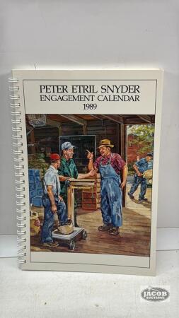 1989 PETER SNYDER DAY PLANNER