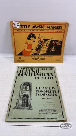 CHILDRENS OWN PIANO BOOK AND A GR. 4 PIANO BOOK