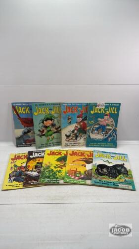 (9) JACK AND JILL MAGAZINES FROM THE 60'S AND 70'S