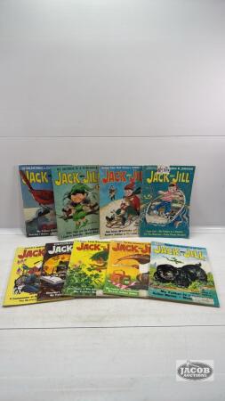 (9) JACK AND JILL MAGAZINES FROM THE 60'S AND 70'S