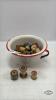 GRANITE 8IN CHAMBER POT WITH CHIPS