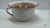 GRANITE 8IN CHAMBER POT WITH CHIPS - 5