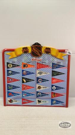 KELLOGG'S NHL PENNANT COLLECTION