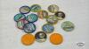 QUANTITY OF AIRPLANE, SPACE AND BOAT COINS - 6