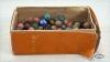 QUANTITY OF CLAY AND GLASS MARBLES - 5