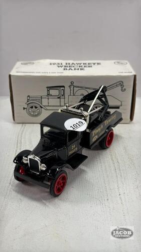 "PINKYS TOWING" 1931 HAWKEYE WRECKER