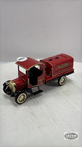 "TRUE VALUE" 1919 GMC TANKER TRUCK