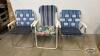 (3) LAWN CHAIRS - 2