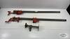 (2) BENCHMARK 3/4IN PIPE 26IN LONG PIPE CLAMPS - 2