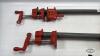 (2) BENCHMARK 3/4IN PIPE 26IN LONG PIPE CLAMPS - 4