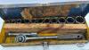 ASSORTED SOCKET AND WRENCH LOT - 3