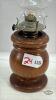 WOOD BASED COAL OIL LAMP - 2