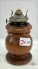 WOOD BASED COAL OIL LAMP - 4