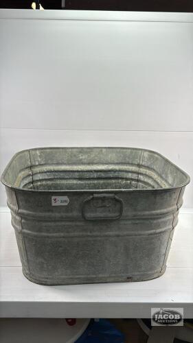 GALVANIZED WASH TUB