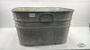 GALVANIZED WASH TUB - 2