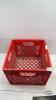 PLASTIC MILK CRATE WITH CONTENTS - 6