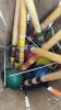 CROCKET SET FOR (6) PLAYERS IN WOODEN BASKET - 2