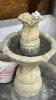 41IN TALL BIRD BATH FOUNTAIN - 3