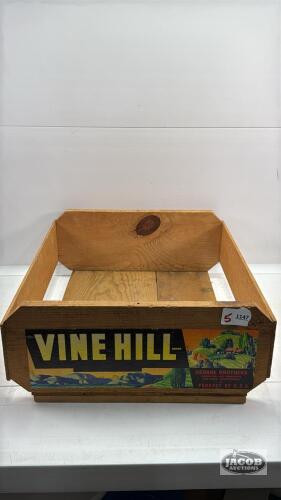 WOODEN FRUIT BOX