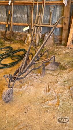 VINTAGE WALK BEHIND CULTIVATOR