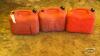 (3) 6 GALLON JERRY CANS - 3
