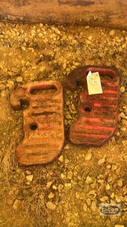 (2) TRACTOR WEIGHTS