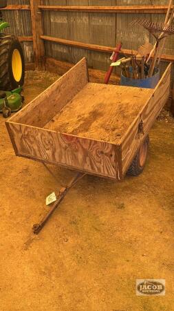 HOMEMADE GARDEN TRAILER
