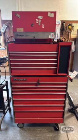 SNAP-ON 2PC TOOL CHEST WITH KEYS